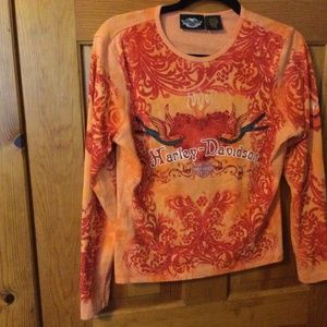 Women’s Harley Davidson Long Sleeved Top